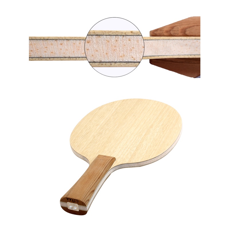 Yinhe Vợt Đánh Bóng Bàn t-11s Lưỡi Gỗ 5 / 2 carbon Cao Cấp