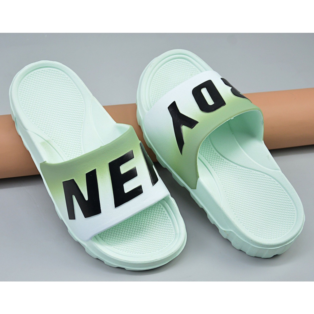 Dép quai ngang nam nữ NERRDY IN cao cấp 4cm Api bền, chữ NERRDY nhiều màu - dép hot Phuongnamshop20