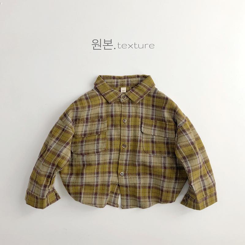 Áo Sơ Mi Tay Dài Họa Tiết Sọc Caro Phong Cách Hàn Quốc Thời Trang Xuân Thu Cho Nam Và Nữ