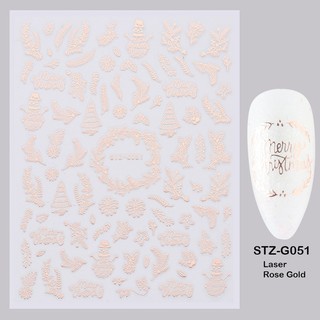 Decal Dán Móng Hoạ Tiết Giáng Sinh