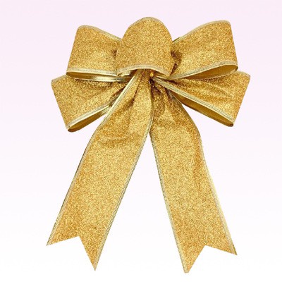 Nơ trang trí cây thông nhiều màu noel, nơ kim tuyến trang trí cây thông giáng sinh