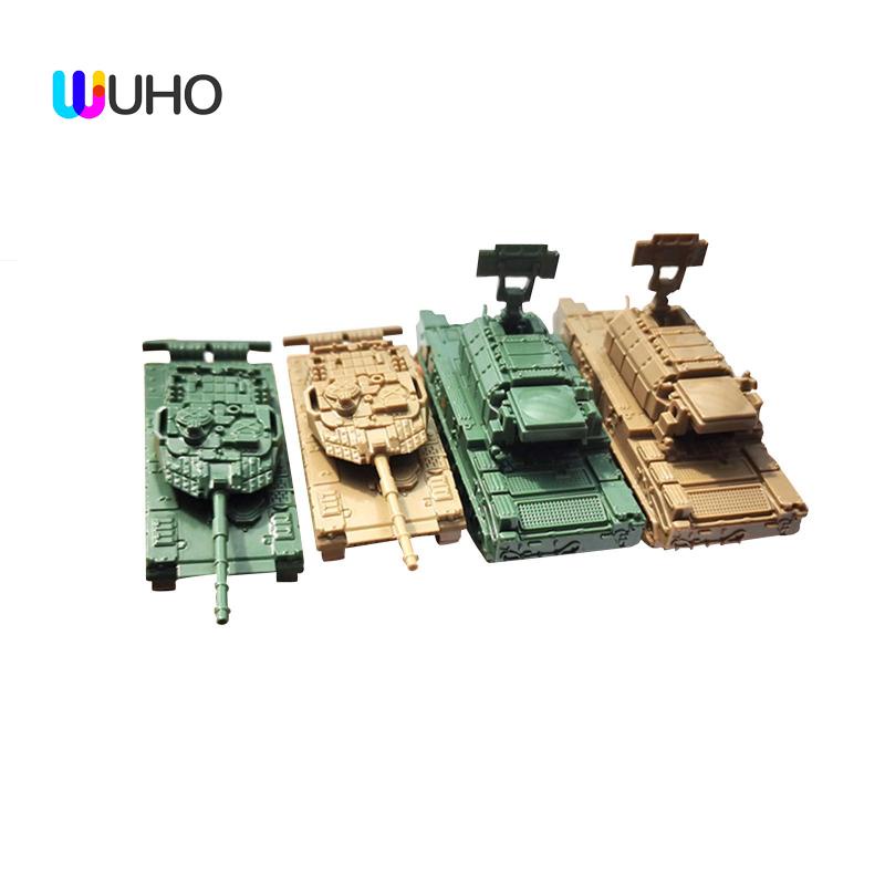 4 Mô Hình Xe Tăng mini Tự Lắp Ráp Tỉ Lệ 1: 144