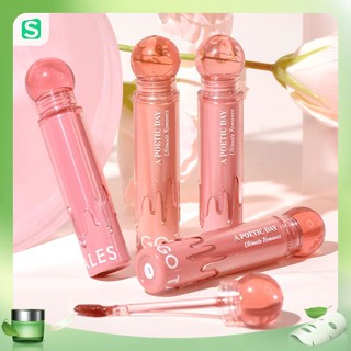 Son Tint Bóng GOGO TALES Small Pink Ball Refractive Lip Glaze GT592 trong suốt nhẹ môi