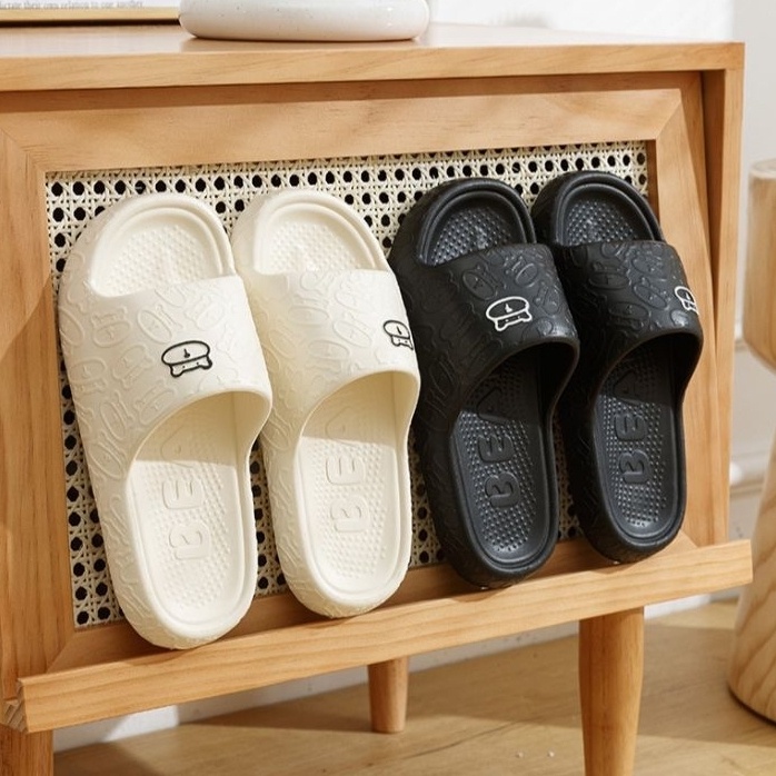 Dép Quai Ngang Gấu Home Đi Trong Nhà,Văn Phòng Nhựa Eva Siêu Êm