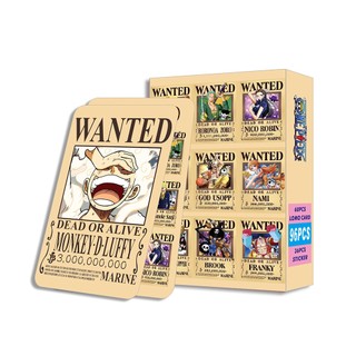 Hộp 96 Tấm Ảnh / Thẻ lomo Hai Mặt one piece Độc Đáo