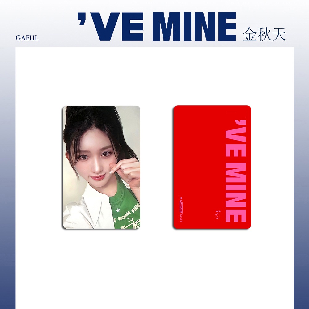 Bộ Sưu Tập Thẻ Hình Ca Sĩ kpop I 'Ve mmt Iive - 1st ep