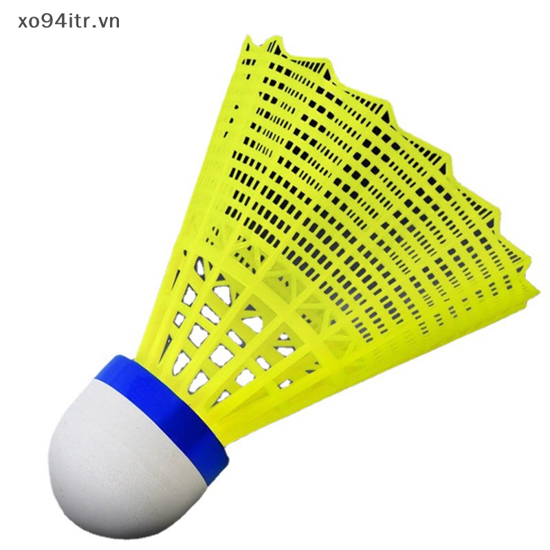 Xoitr 1 Quả Cầu Lông Bằng Nhựa nylon Bền Màu Vàng Trắng vn