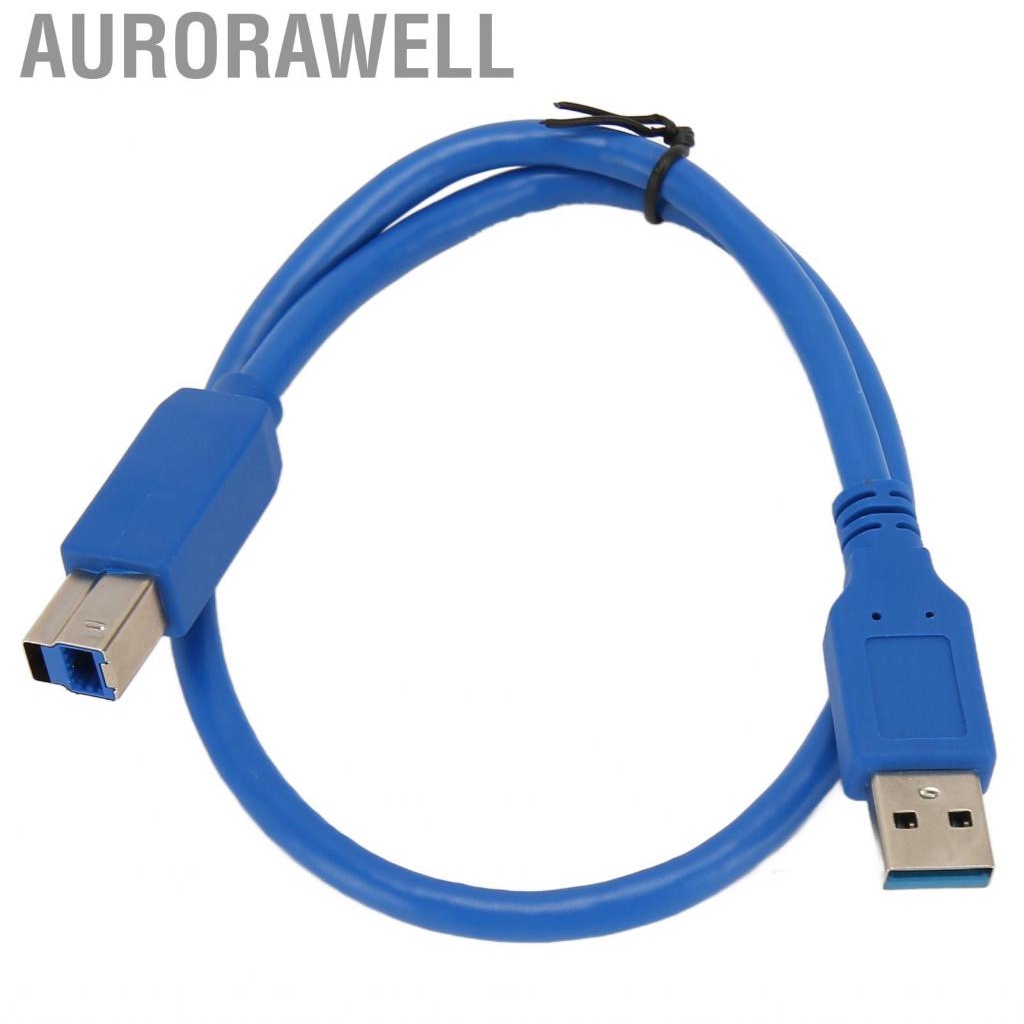 Aurorawell USB3.0 Print Cable A Male To B 1.64ft 5Gbps High Speed Printer  GSS