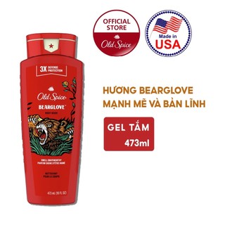 Sữa tắm nước hoa nam Gel Old Spice Wild Collection Body Wash 473ml nhiều mùi thơm extaste