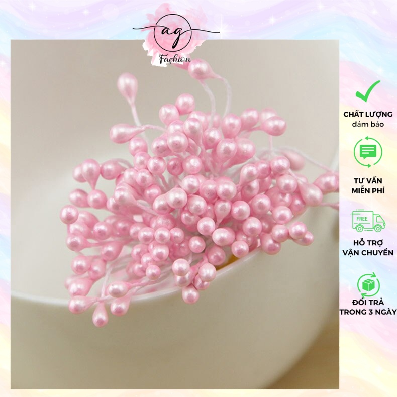 Túi 150 nhị hoa giả dùng để trang trí bánh/ tiệc cưới/ nhà cửa AG.FASHION