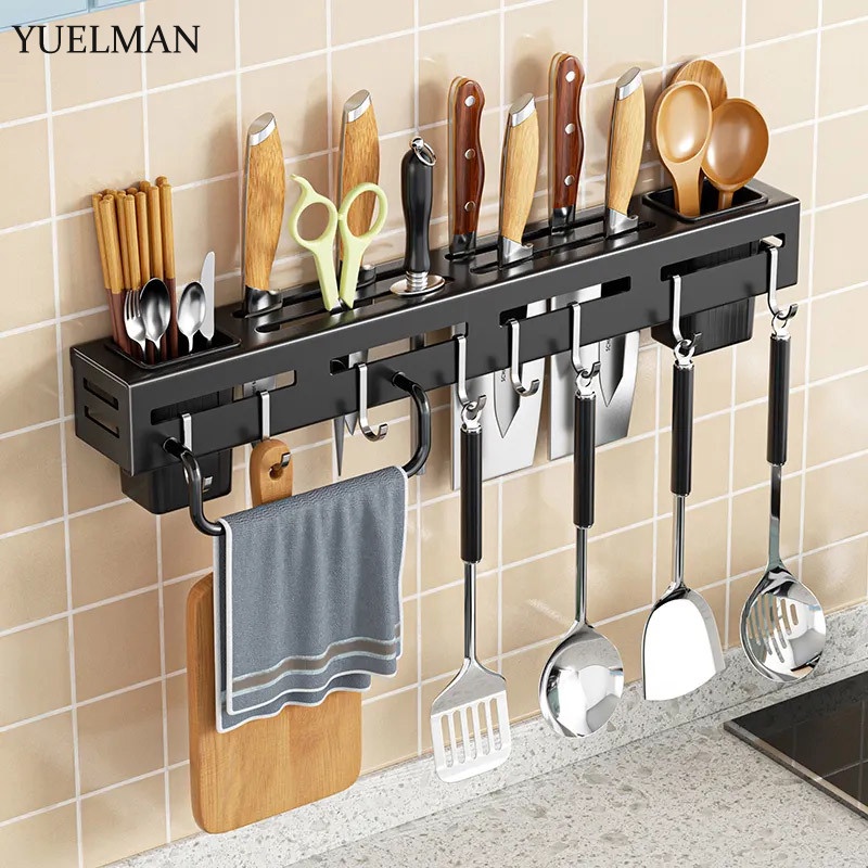 Yuelman Giá Treo Đồ Gắn Tường Không Cần Đục Lỗ Tiện Dụng