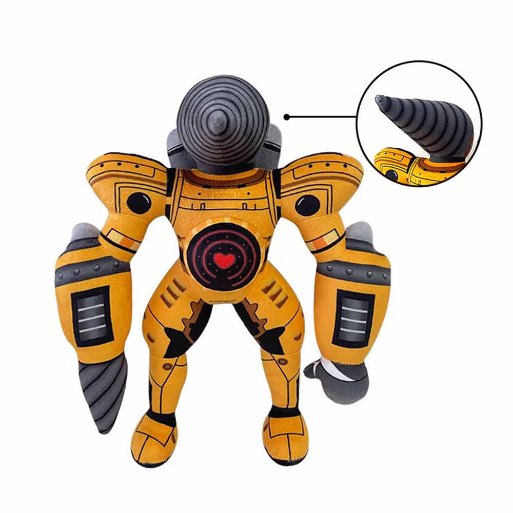 Skibidi Toilet Titan Drill man Plush,Skibidi Toilet Titan Clockman Plush