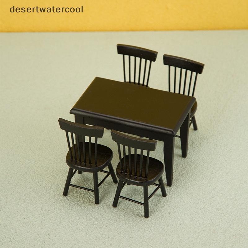 Mô Hình Bàn Ghế Ngồi mini handmade Trang Trí Nhà Búp Bê