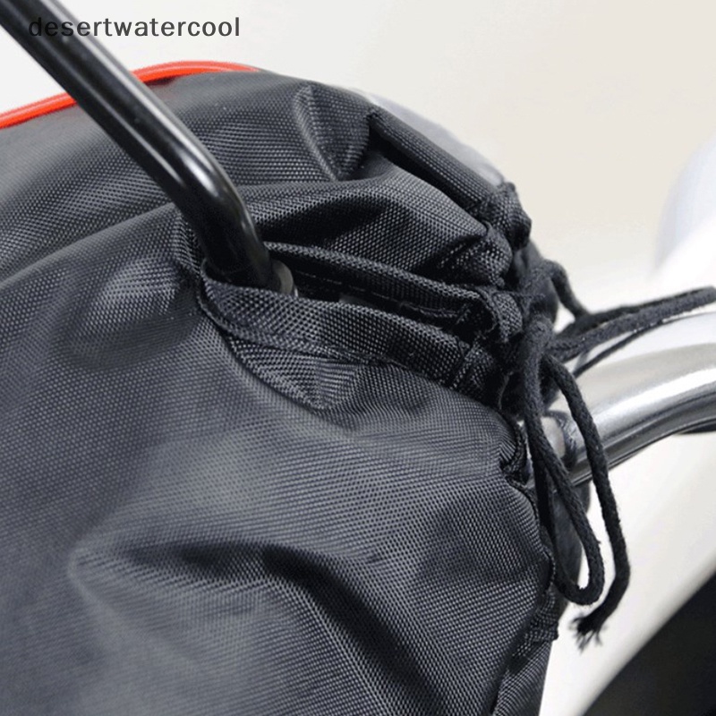 1 Cặp Găng Tay Giữ Ấm Chống Mưa Mùa Đông Dày Dặn Bảo Vệ Tay Lái Xe Máy