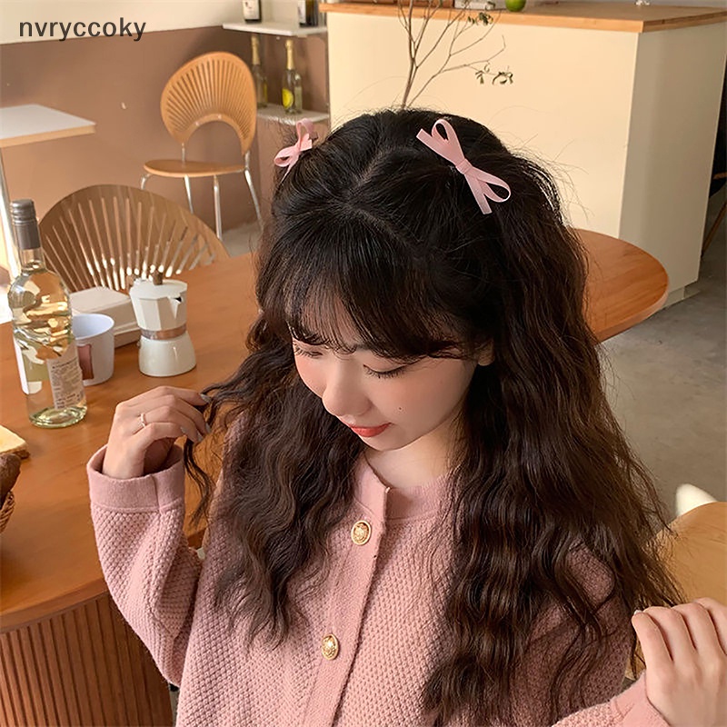 Kẹp Tóc Hình Nơ Xinh Xắn Phong Cách Hàn Quốc 2023
