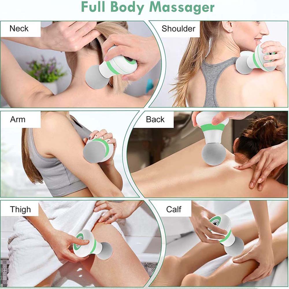 Mini Fascia Gun Mini Massager Upgrade Muscle Massager Suitable for Back, Neck, and Body