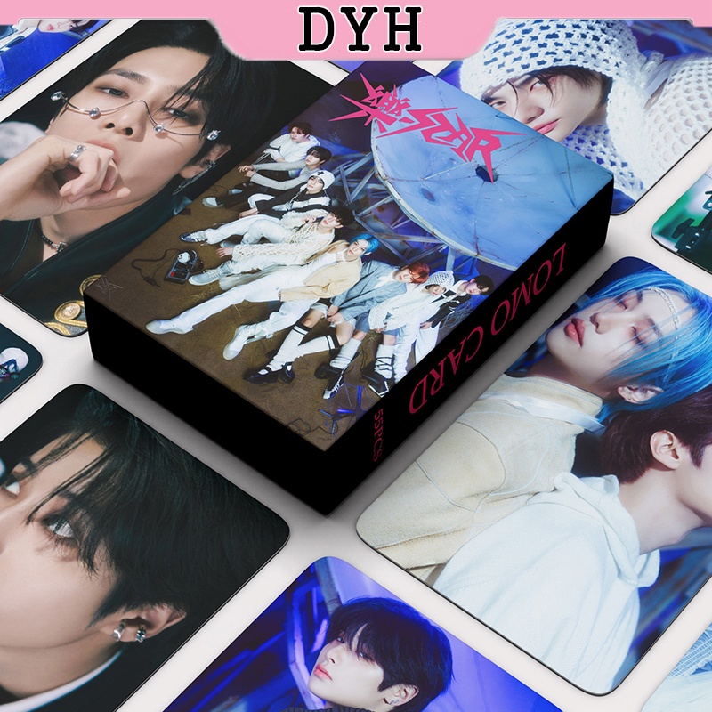 Hộp 55 Ảnh lomo card Nhóm Nhạc Ngôi Sao kpop stray kids