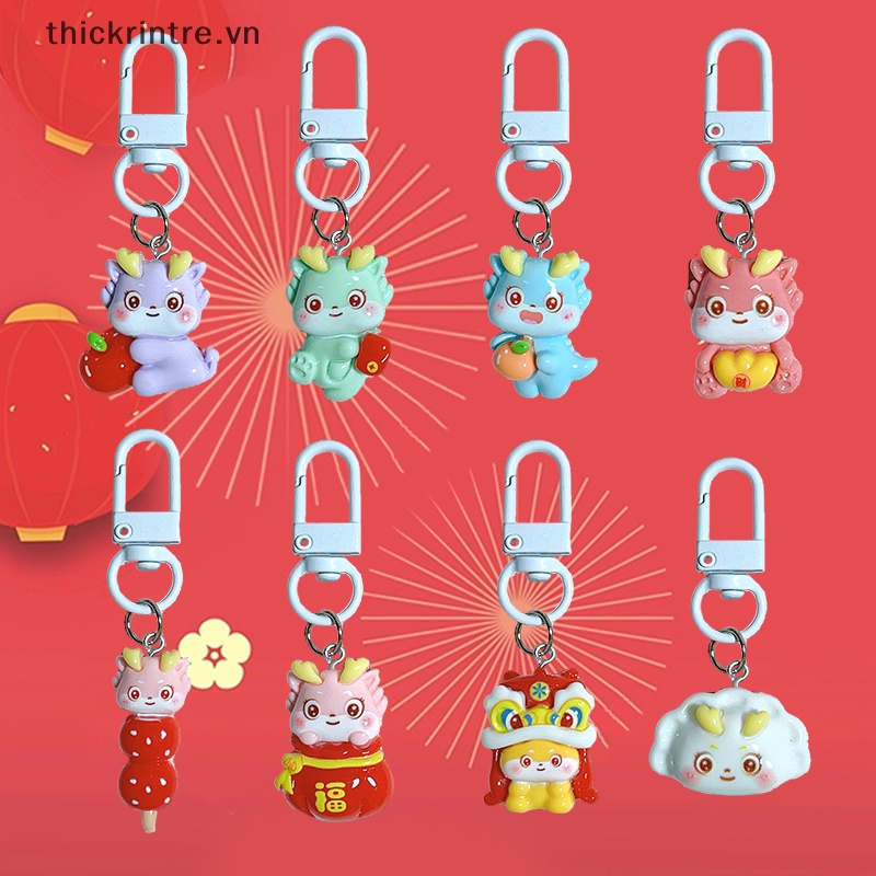 Th Phim Hoạt Hình Năm Con Rồng Con Đường Con Rồng Con Giáp Đỏ Có Móc Khóa Điện Thoại Trang Trí Túi Xách Xe Hơi vn