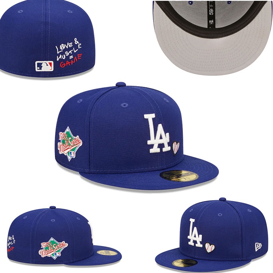 Mới Nón Lưỡi Trai Thời Trang hip hop mlb la dodgers los angeles 59fifty