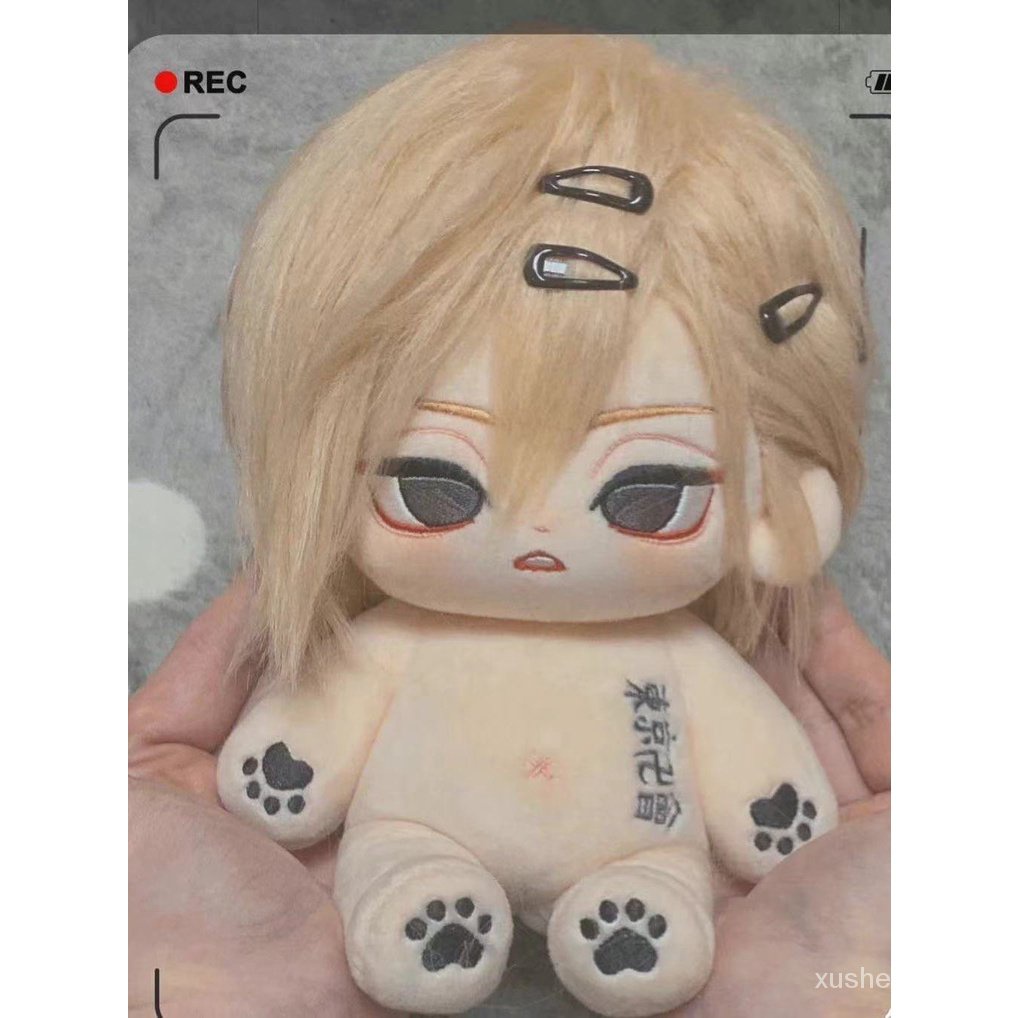 New Tokyo Avengers satano wanchilang 20cm cotton doll can be changed high-value mikey Doll Gift