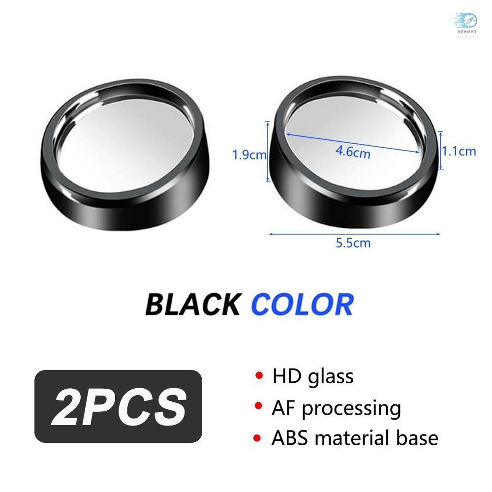 Small Round Blindspot Rearview Mirror - Improve Road Safety During Lane Changes