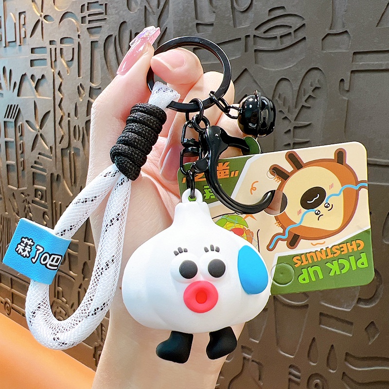 Móc Khóa Hình Búp Bê Hoạt Hình Sáng Tạo