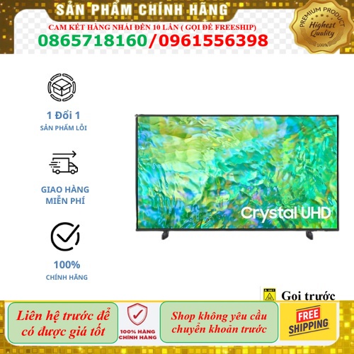 -&gt; Tivi Samsung 43 inch Crystal UHD 4K CU8000