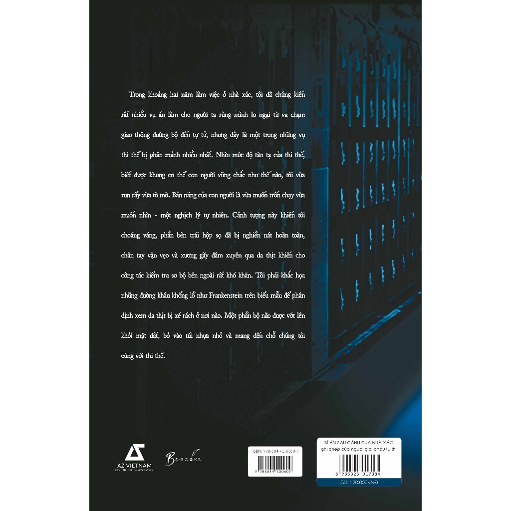 Sách Bí Ẩn Sau Cánh Cửa Nhà Xác – Ghi Chép Của Người Giải Phẫu Tử Thi  - Bản Quyền
