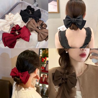  Dây Buộc Tóc Vải satin Thắt Nơ Lớn Ngọt Ngào Cho Nữ 