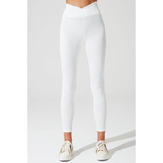 OLABEN Quần tập Yoga Gym lưng V V WAIST RIBBED LEGGING