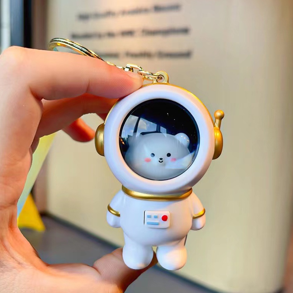 Móc Khóa Hình Ngôi Sao Hoạt Hình Có Đèn led Dễ Thương