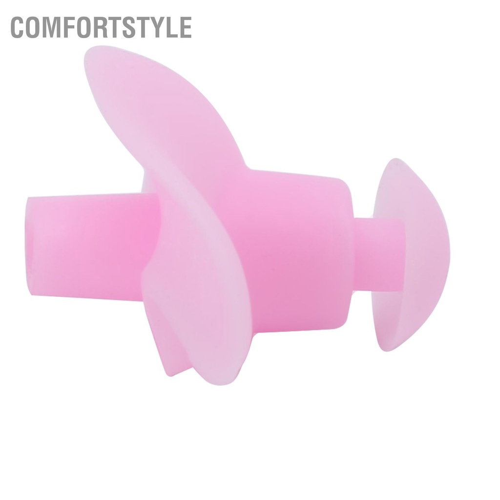 Comfortstyle 1 Cặp Nút Tai Bơi Mềm Silica Gel Chống Thấm Nước Bụi Thể Thao Dưới Nghe Nhét