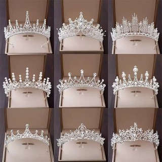 Vương miện đội đầu cô dâu xinh xắn