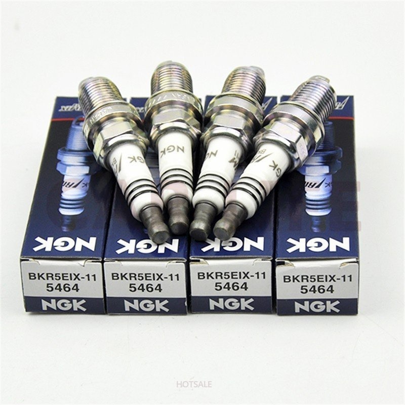 Set 4 Bugi Đánh Lửa BKR5EIX-11 5464 Cho Toyota Nissan Hyundai Mitsubishi Mazda Subaru Suzuki Lexus