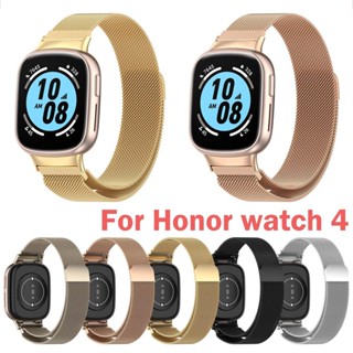 Dây Đeo Thay Thế Bằng Thép Không Gỉ Từ Tính Cho honor watch 4 / 4 / Tl19
