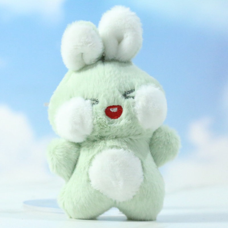 Móc Khóa Thỏ Nhồi Bông Dễ Thương 12cm YK