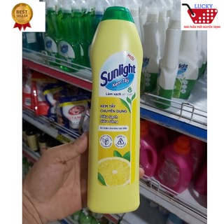 Kem tẩy đa năng kháng khuẩn Sunlight Hương Chanh (690g)