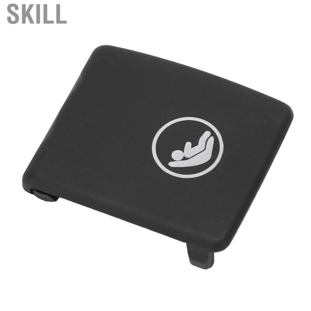 Skill Rear Child Seat Safe Anchor ISOFix Cover 31685072 Replacement for S90 V90 S60 V60 XC40 XC60 Black
