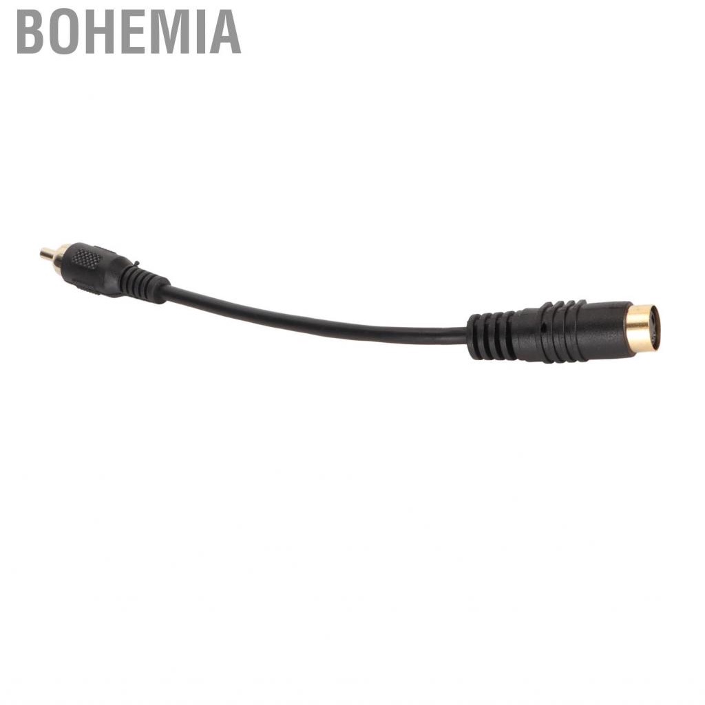 Bohemia Mini DIN 4 Pin To Cable Female Male Plug And Play S Video Adap Hot