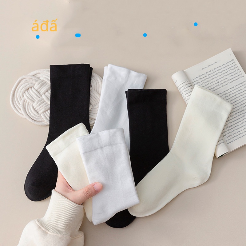 Thiết kế mới tất trắng cổ cao thời trang thu đông cho nữ trung quốc olea