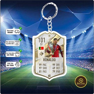 Móc khóa ronaldo icon - móc khóa mica_mica Hoàng
