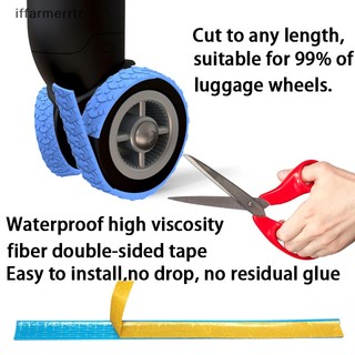 Bộ 4 Vỏ Bọc Bánh Xe Vali Du Lịch Bằng Silicon Giảm Tiếng Ồn
