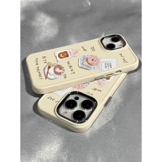 Mới Ốp Điện Thoại Chống Rơi Hình Trà Sữa Cho iphone 11 1213 pro max x xr xs max se 7 plus 8 plus 14 15 pro
