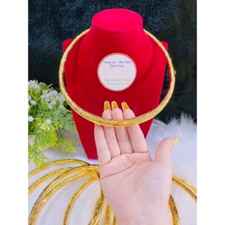  Kiềng cưới cô dâu chạm rồng phụng bản đẹp mạ vàng 24k cao cấp mẫu mới về  Tặng Hộp đỏ đẹp 