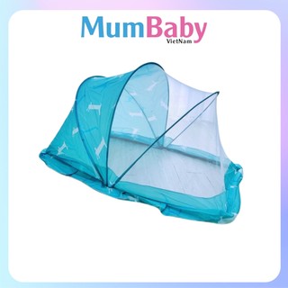 Màn chụp cho bé tự bung xếp gấp gọn mùng chống muỗi dùng cho giường và nôi cũi MumBaby