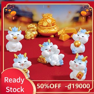 Rồng Hoạt Hình cny Năm 2024 Bằng Nhựa resin Trang Trí Bàn Làm Việc