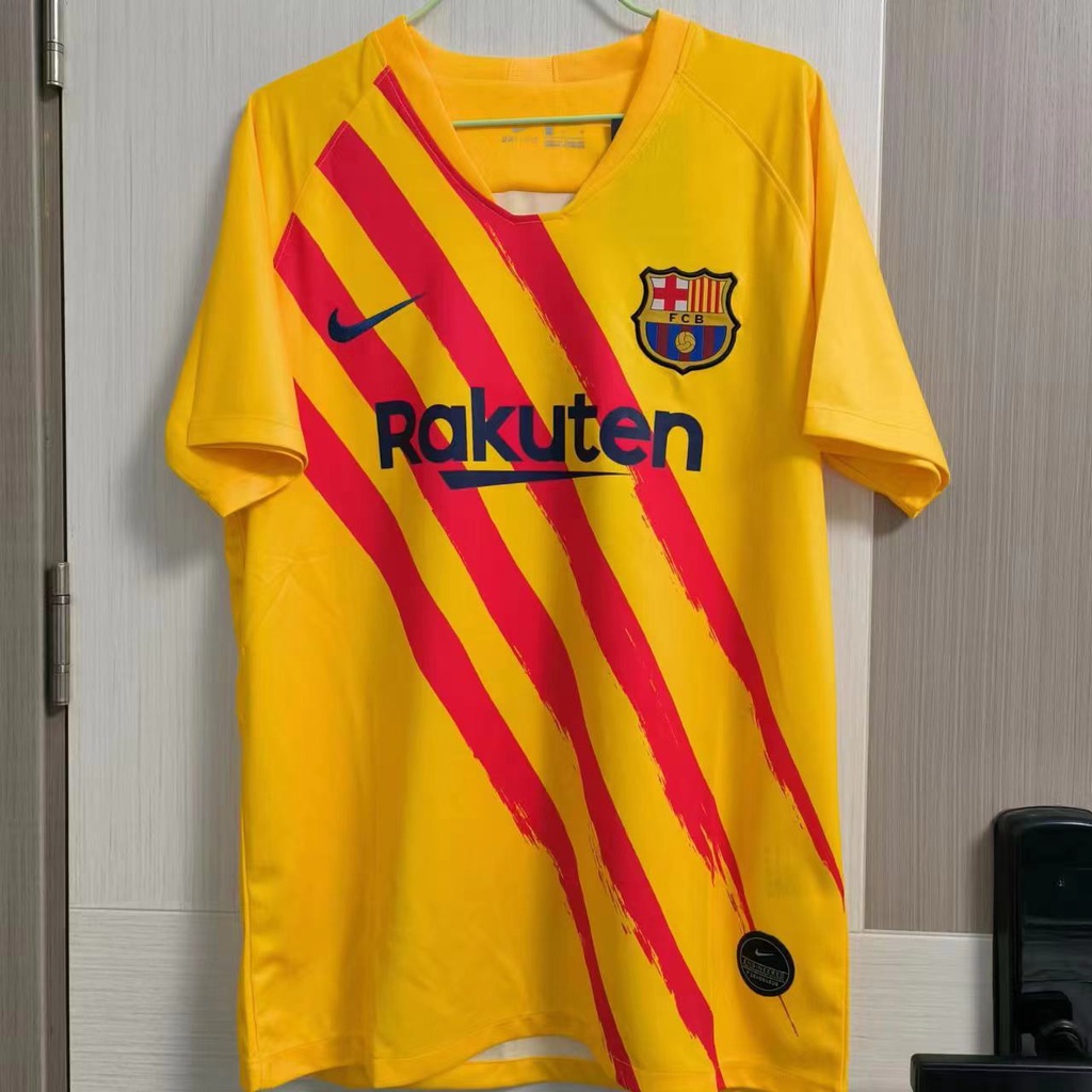 Áo Thun Thể Thao Bóng Đá Đội Tuyển Barcelona Mùa Giải 19 / 20