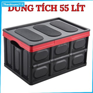 Thùng đựng đồ cốp sau ô tô – có thể gấp gọn