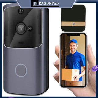 Chuông Cửa Có Camera Thông Minh Dragonpad M10 Hd 720p 2.4g Kết Nối Wifi Hỗ Trợ Tầm Nhìn Ban Đêm