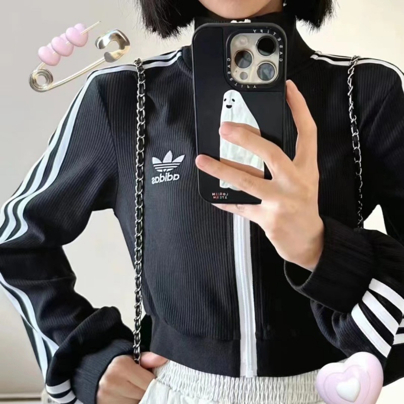 Áo Khoác Thể Thao Thêu logo adidas Chính Hãng 100%